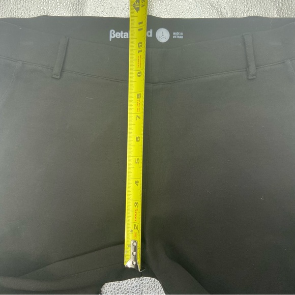 Betabrand Boot-Cut | Classic Dress Pant Yoga Pants‎ Size Large Long Black - Picture 8 of 10